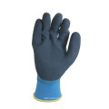 NMsafety 13 gauge seamless knit glove water proof and oil proof fully coated latex foam work gloves CE 2141X